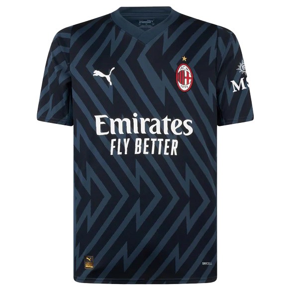 Tailandia Camiseta AC Milan 3ª Portero 2023 2024